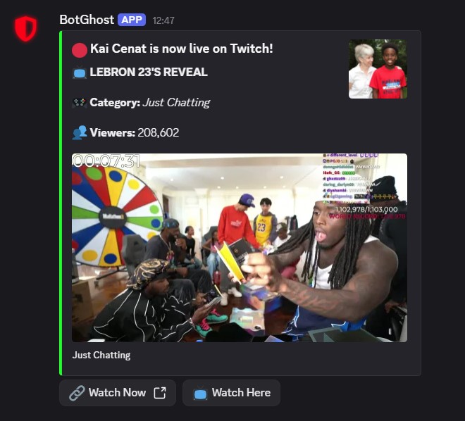 Stream Thumbnail Previews